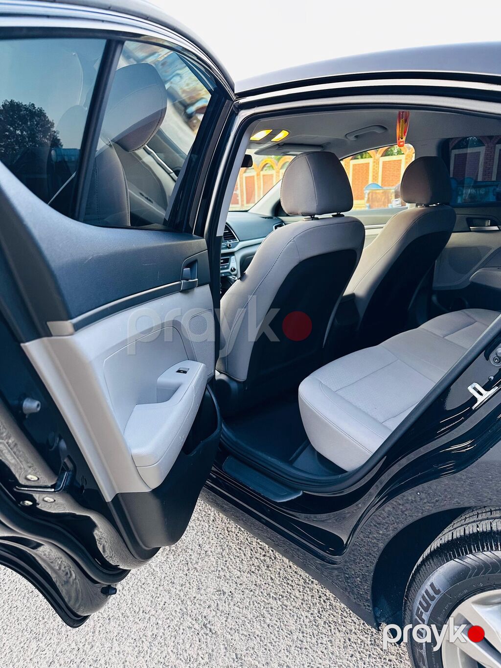 Hyundai Elantra – qara rəngli sedan İli 2019 Amerkadan təzə gəlib — Avtomobillər, Gəncə (10)