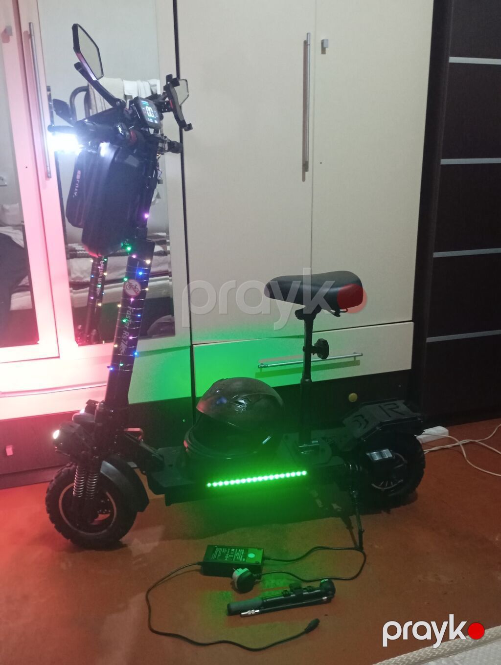 Elektrik skuter – FaSTer RS7 Xüsusiyyətlər: - Güclü ikiqat — Skuterlər, Digah (4)