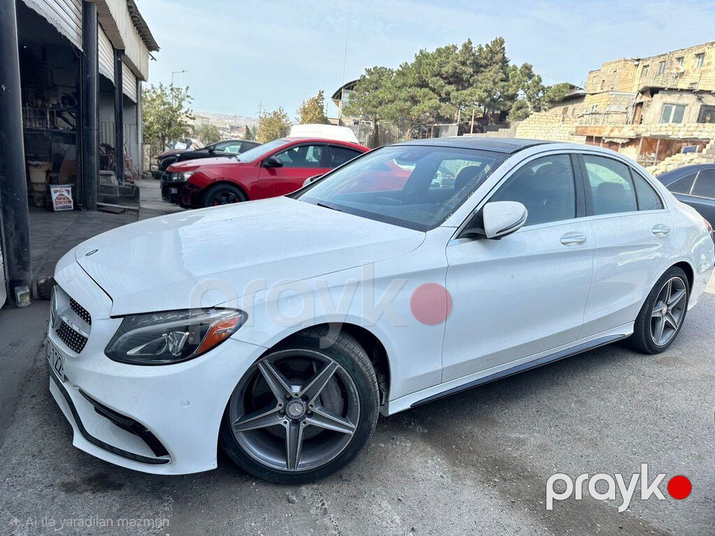 Mercedes C 300, 2.0 L, 2016 il, 170 000 km — Avtomobillər, Goranboy (9)