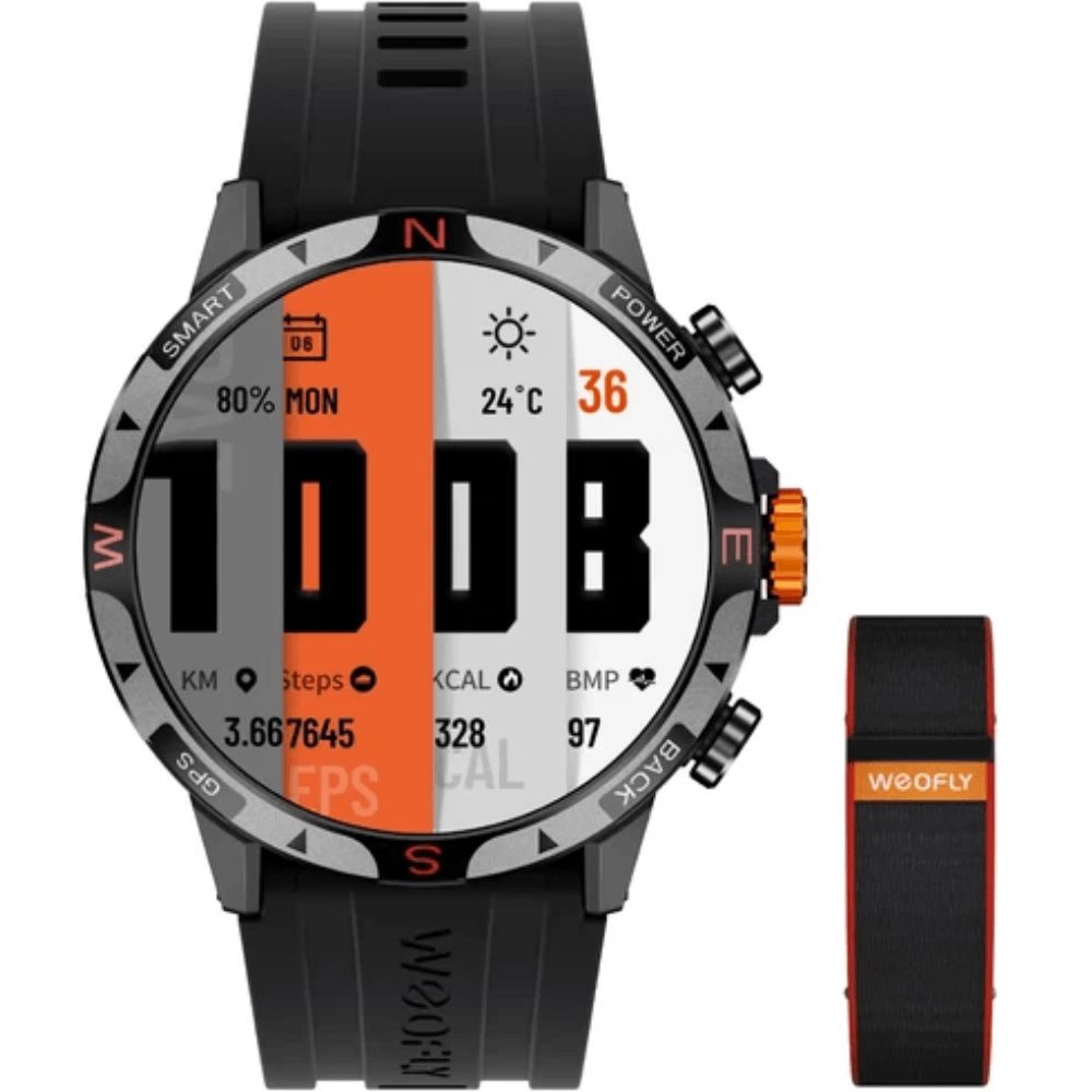 Smart saat Weofly Conquer 2 Black — Uşaq smart saatları, Bakı (3)