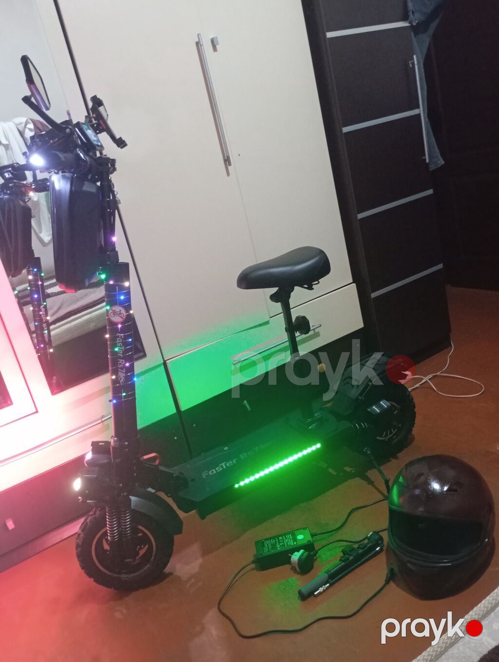 Elektrik skuter – FaSTer RS7 Xüsusiyyətlər: - Güclü ikiqat — Skuterlər, Digah (2)