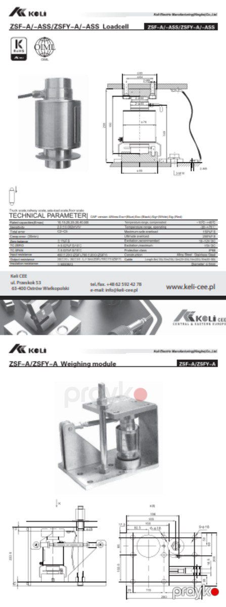 Loadcell Keli Zsfy -A30T C3 — Biznes və avadanlıq, Bakı (3)