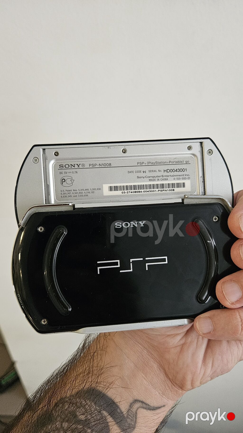 PSP GO satılır qiymət sondur adapteri var heç bir problemi yoxdur — Portativ oyun konsoləri, Bakı (3)