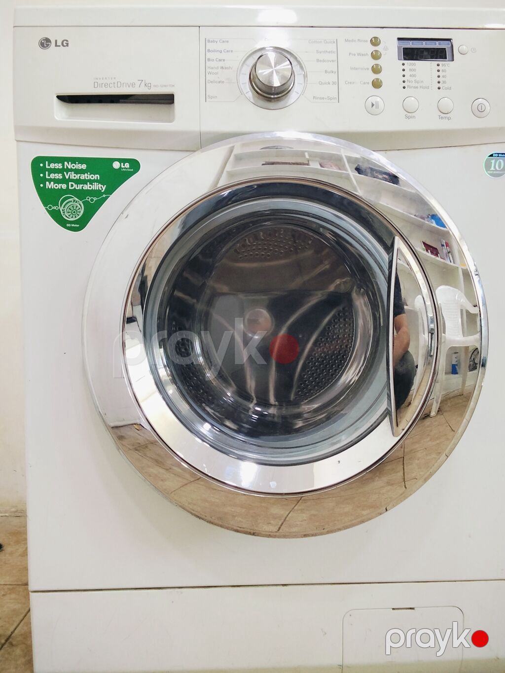 Lg 7 kg paltaryuyan idyal vezyetdedir zemanet verirem prablemi — Çamaşır maşınları, Bakı (2)