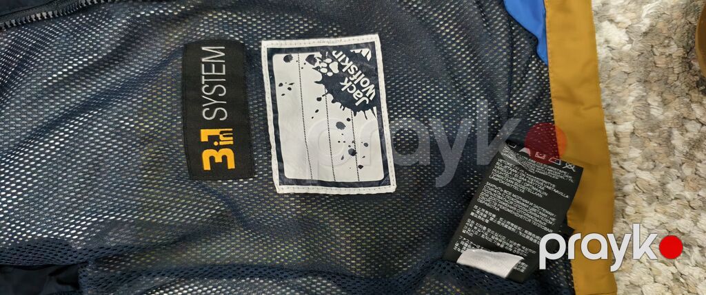 Brend geyim axtaranlar ucun. Jack Wolfskin uşaqlar üçün 3-ü 1-də — Uşaq geyimi, Bakı (6)