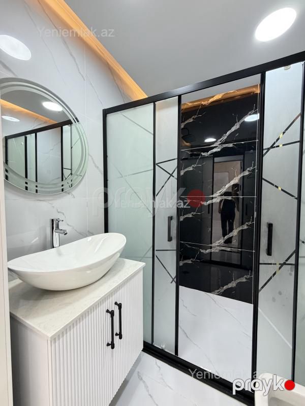 Satılır 2 otaqlı Bina evi menzil (Yeni tikili), 80 m², Xətai rayonu — Mənzil, Bakı (11)