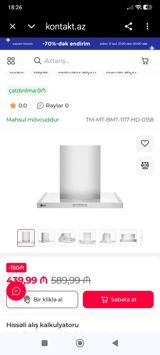LG orijinal keyfiyyətli aspiratörudu evi təmir edende almışdıq indi — Mətbəx havalandırıcıları və aksesuarları
