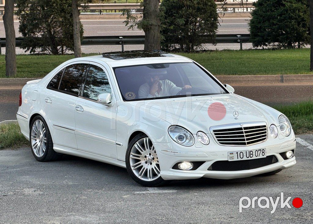 Mercedes E 320, 3.2 L, 2002 il, 325 000 km — Avtomobillər, Bakı (3)