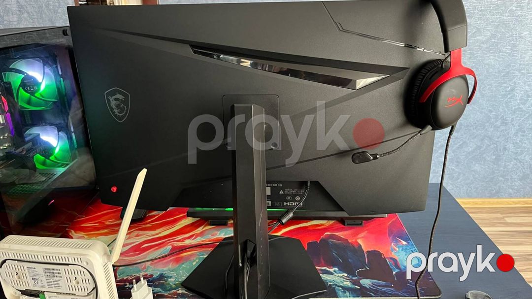 PC Gigabyte G27F, Logitech G203 Lıghtsync, HyperX Cloud II+Razer Ornata V3 X — Masaüstü kompüterlər, Bakı (4)