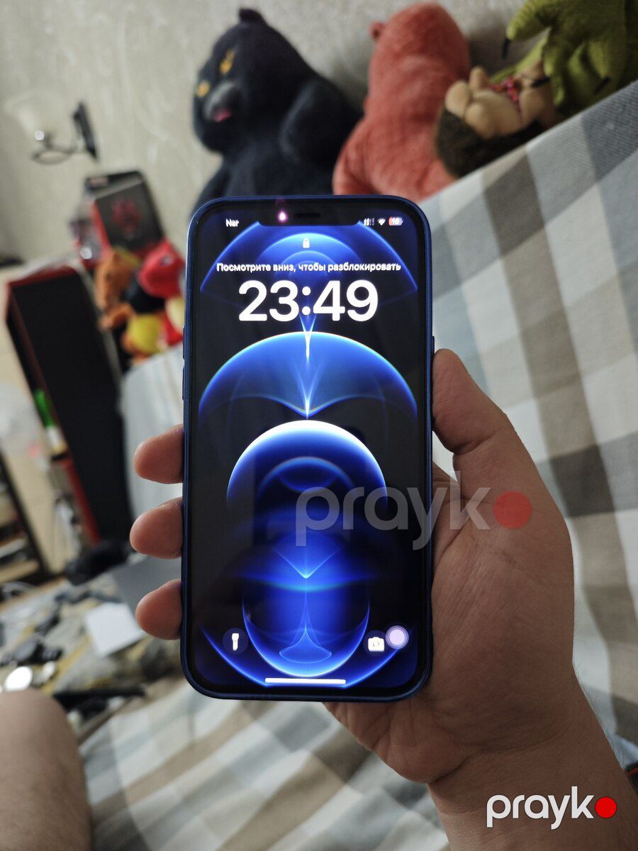 Apple iPhone 12 Pro Max Pacific Blue 128GB/6GB — Smartfonlar, Bakı (4)