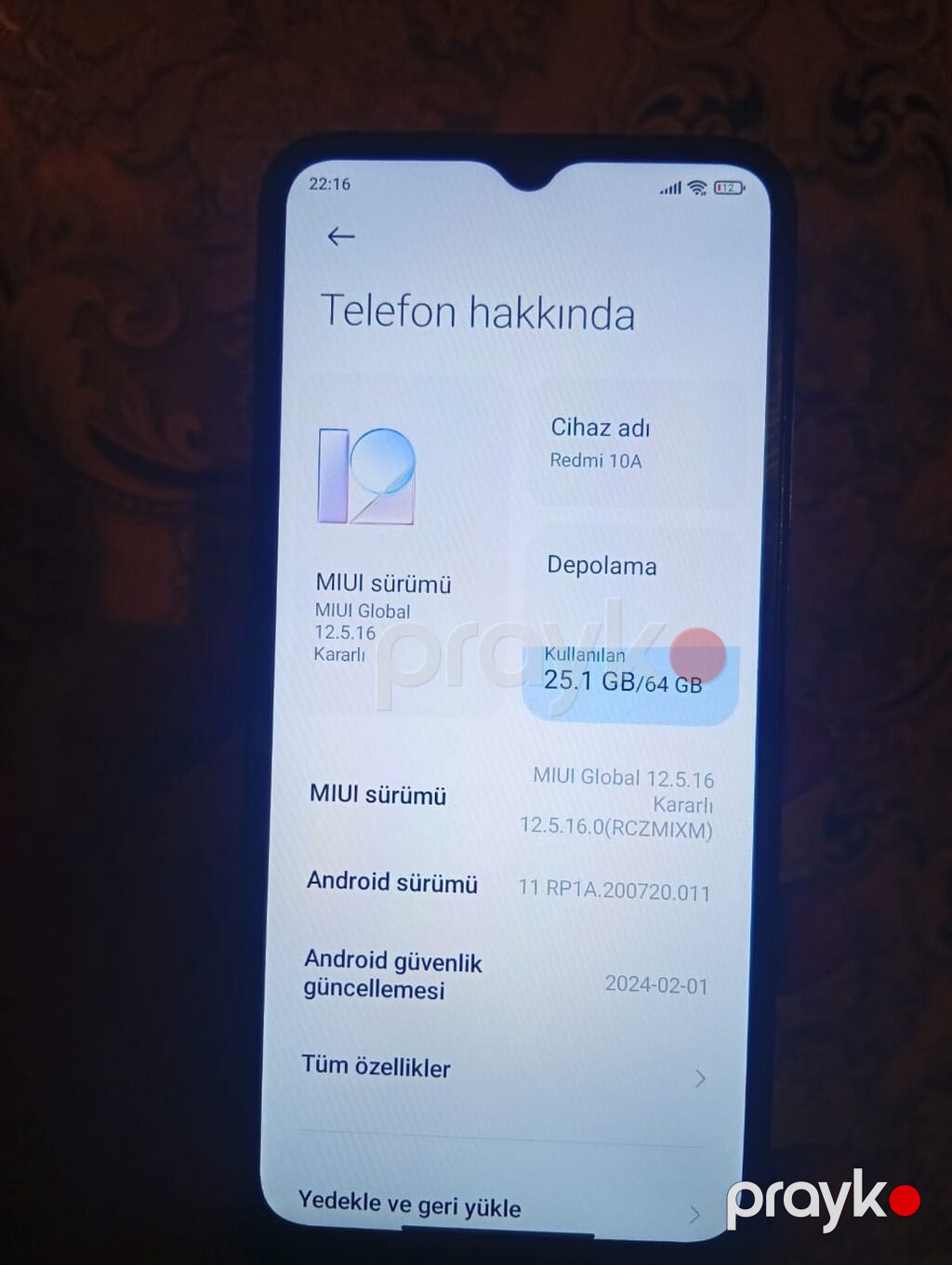 Redmi 10A, 64 GB, rəng - Qara, Barmaq izi — Xiaomi, Sumqayıt (2)