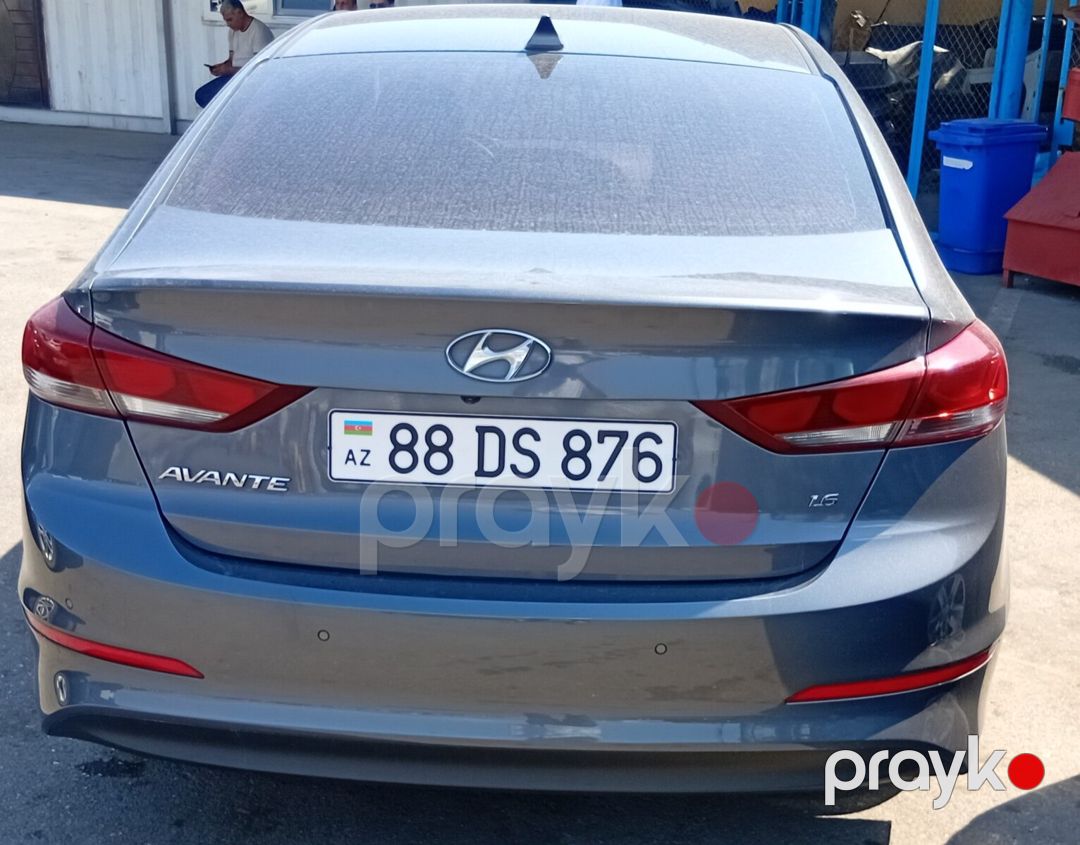 Hyundai Elantra, 2017 il — Avtomobillər, Bakı (9)