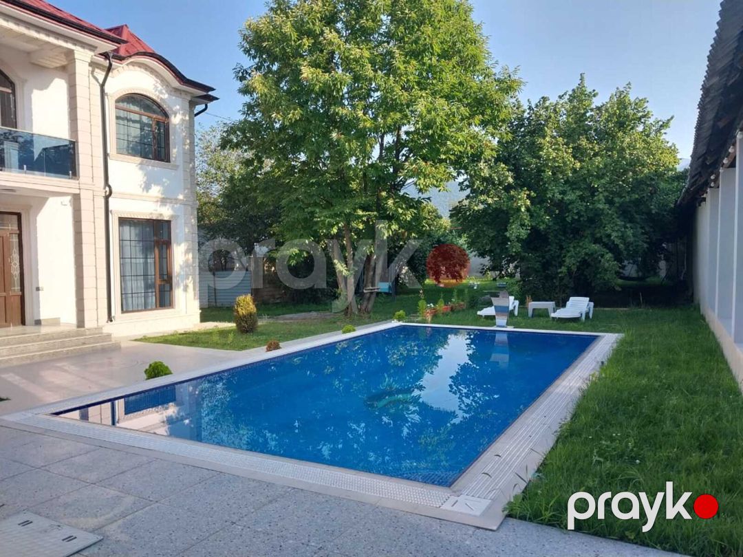 İcarəyə verilir 5 otaqlı həyət evi/bağ evi 240 m² — Ev, villa, Qəbələ