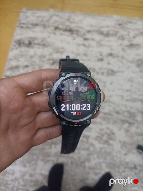 Amazfit T-Rex 2 Ember Black — Bakı