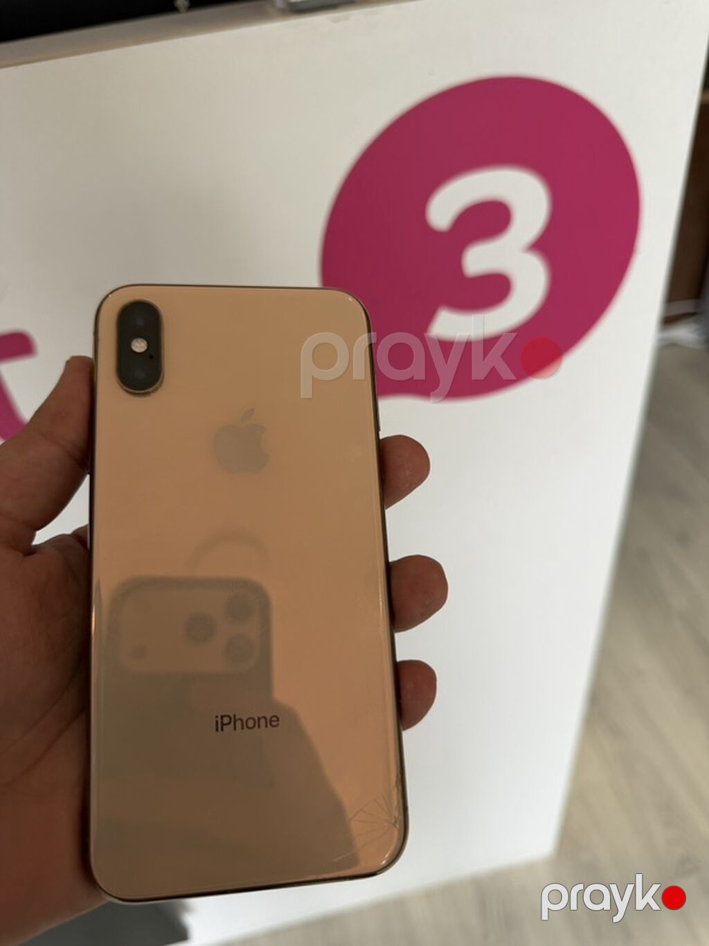 IPhone Xs, 64 GB, Qızılı, Simsiz şarj, Face ID — Apple iPhone, Tovuz (2)