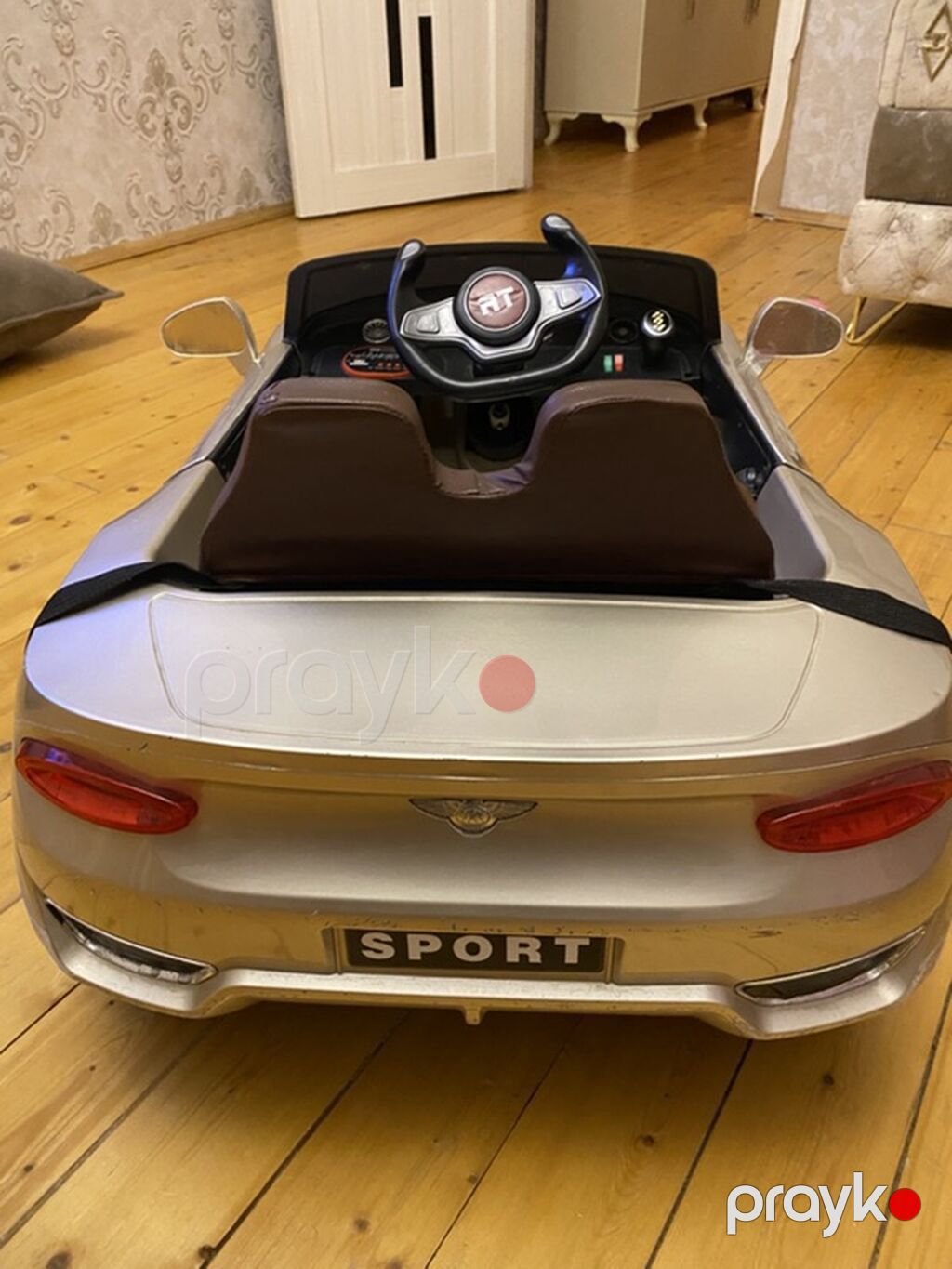 Uşaq üçün elektrikli minik avtomobili – Bentley üslubunda kabriolet — Uşaq avtomobilləri, Bakı (2)