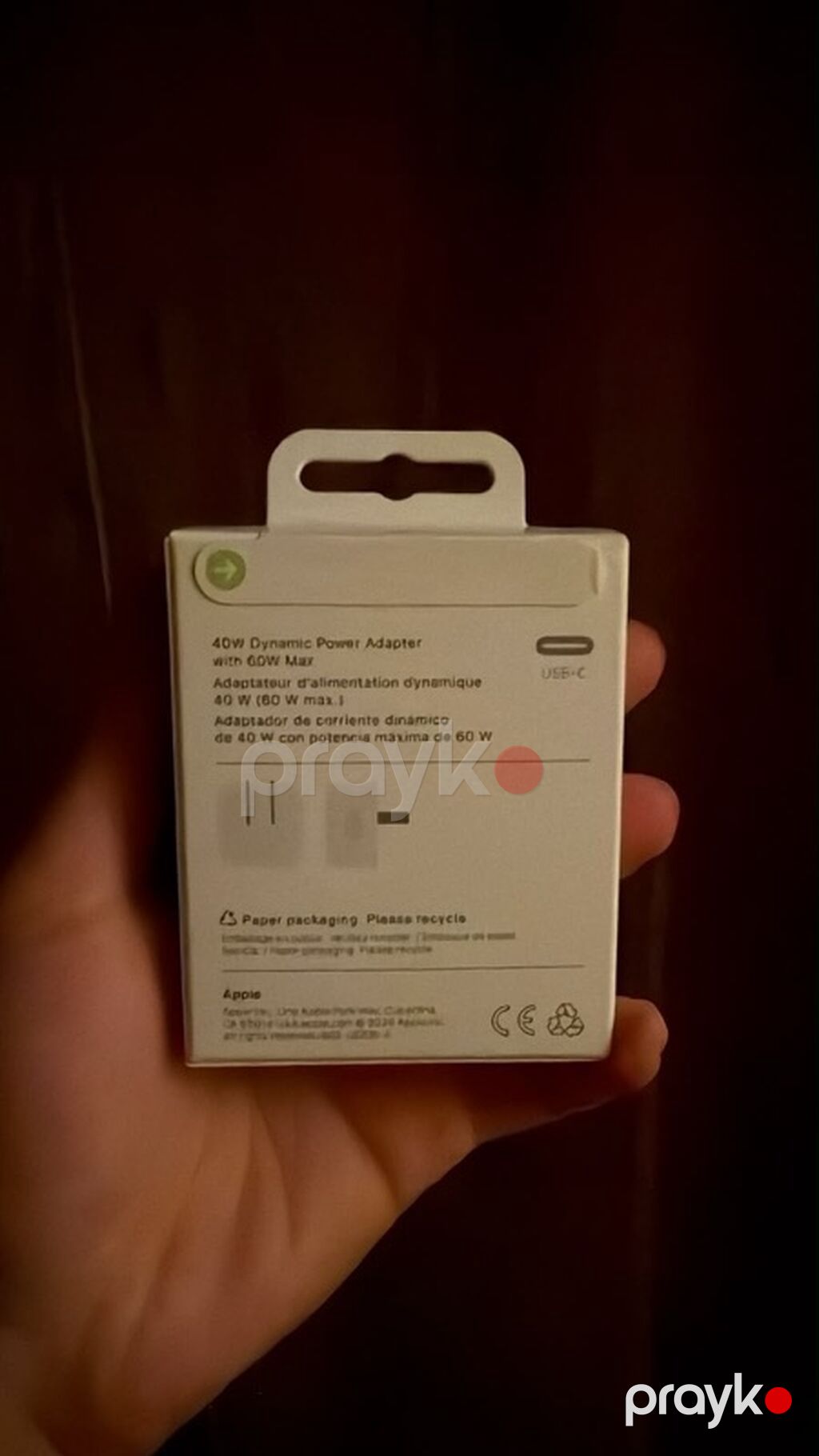 Apple 40W Dynamic Power Adapter (60W Max) Orginaldır Real alıcılar — Şarj cihazları, Sumqayıt (2)