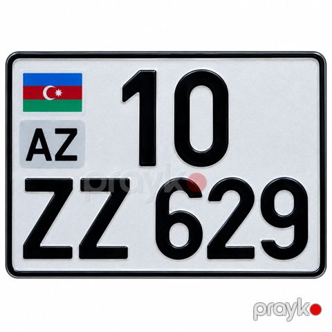 Avtomobil qeydiyyat nişanı - 10-ZZ-629 — Sumqayıt