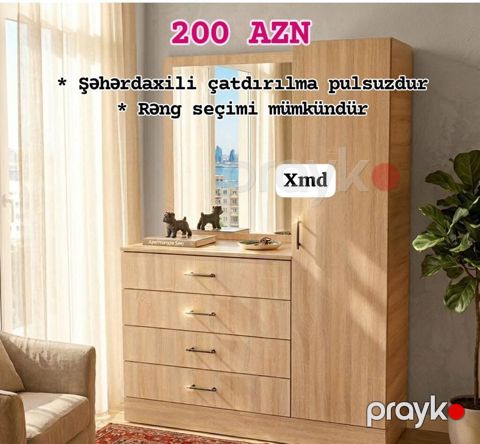 Tualet masası və dolab dəsti - Qiymət: 200 AZN (şəkildə göstərilib) — Mehdiabad