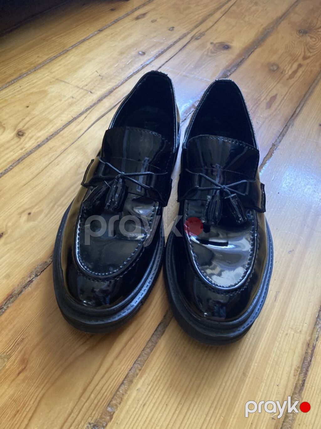 Qara laklı loafer ayaqqabılar – Kprətor (Kıperator) brendi — Ayakkabılar, Mingəçevir (2)