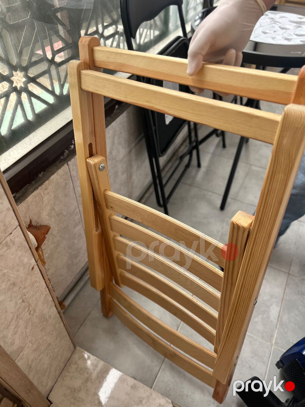 Balkon və həyət evi üçün masa dəsti satılır. İstifadə olunmayıb ölçü — Digər, Bakı (6)