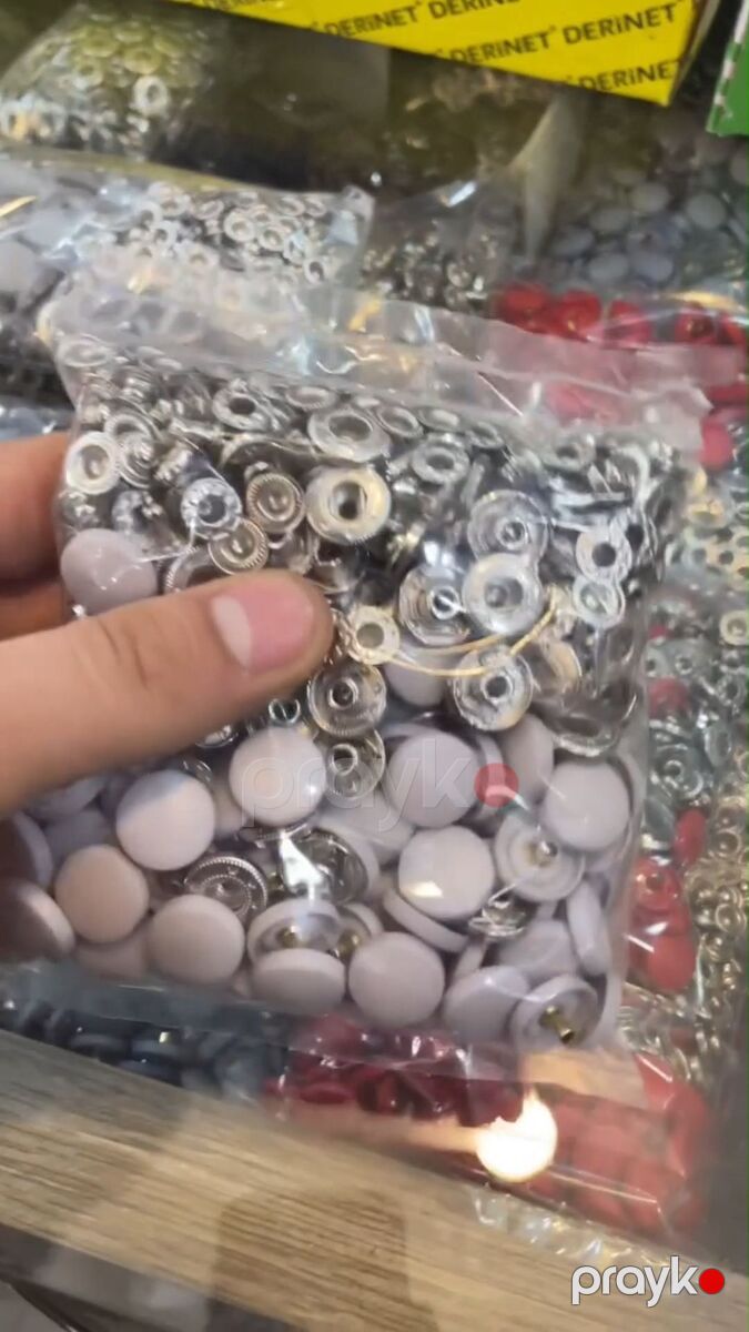 Tekstil üçün metal press düymələri — Tekstil, Bakı (5)