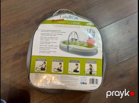 LulyBoo Premium Baby Lounge – çoxfunksiyalı körpə yatağı və oyun — Bakı