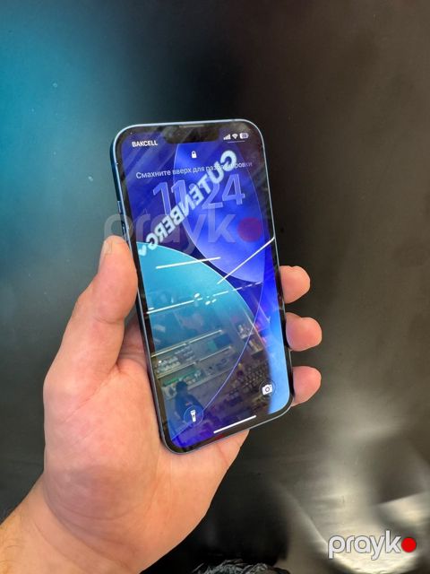 Apple iPhone 13 Blue 128GB/4GB — Bakı