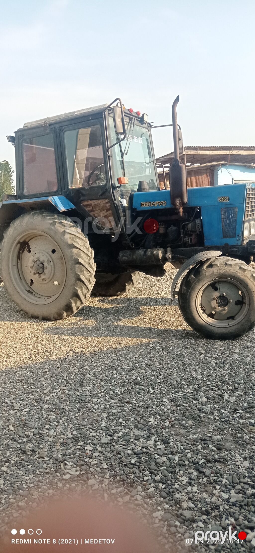 MTZ Belarus 82.1 traktor satlir qiymət 10000 boş bekar adamlar zəng — Traktorlar, Şirvan (5)
