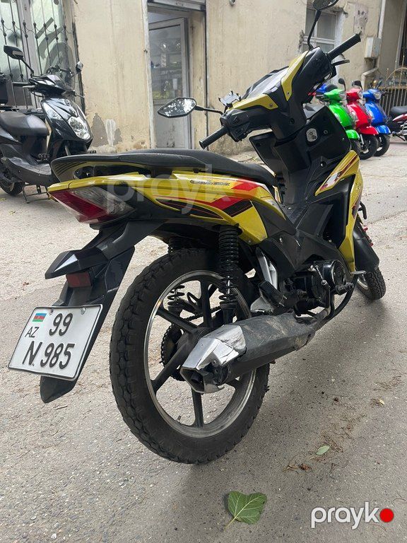 Tufan S 50, 50 sm3, 2024 il, 37 500 km — Motosikletlər, Bakı (2)