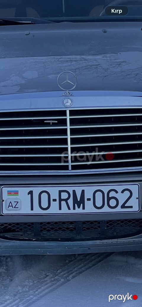 Avtomobil qeydiyyat nişanı - 10-RM-062 — Bakı
