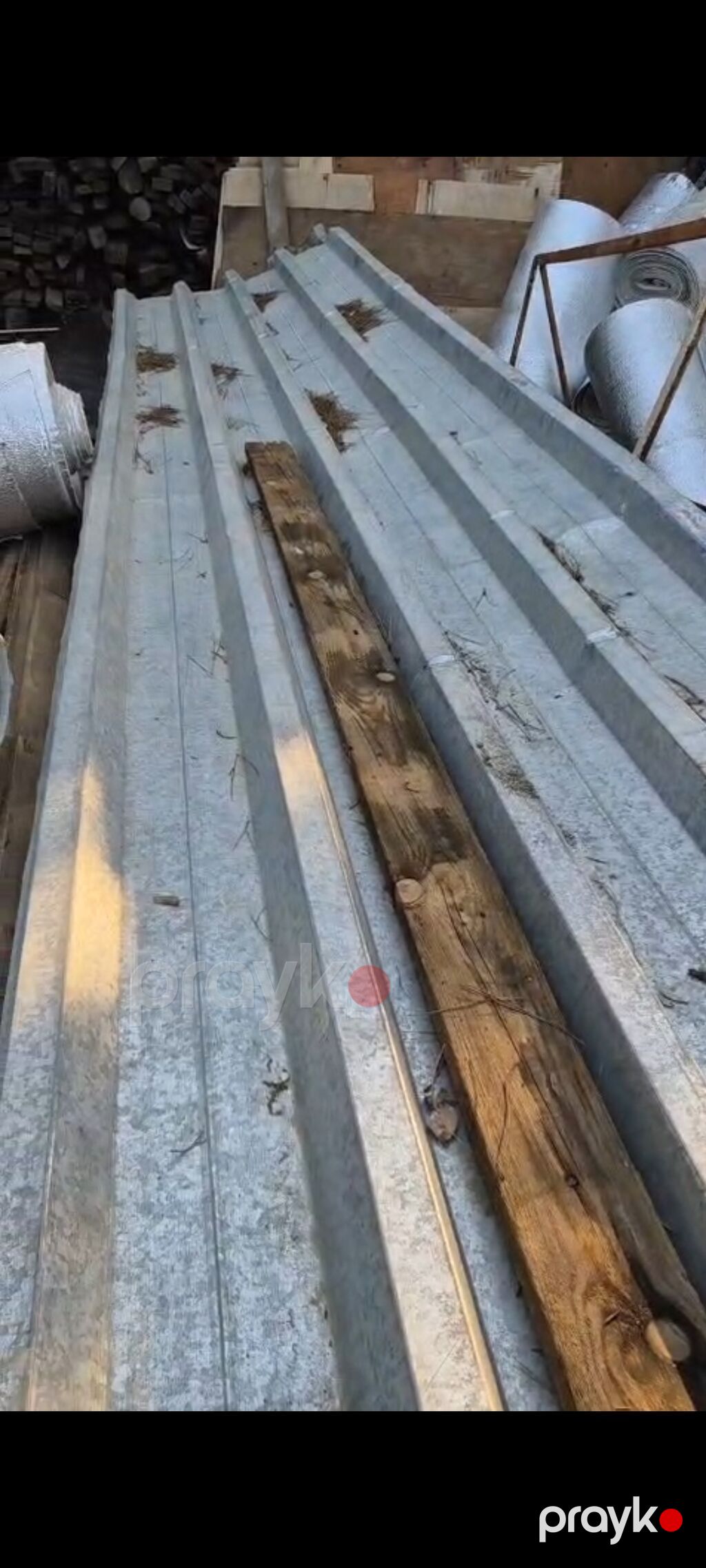 Profil metal dam örtüyü (qalvanizli trapez səth) - Material — Dam örtükləri, Bakı
