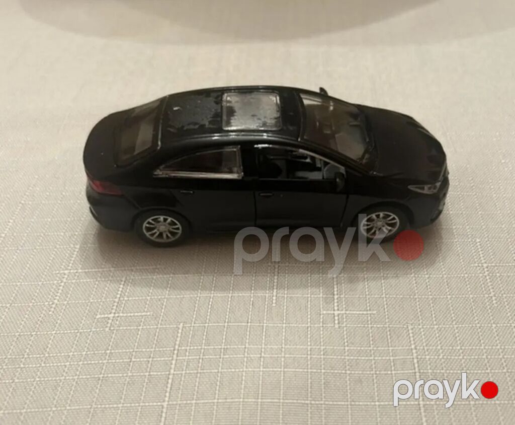 Qara rəngli metal oyuncaq sedan model avtomobil - Miqyas: təxmini — Modellar, Bakı (7)