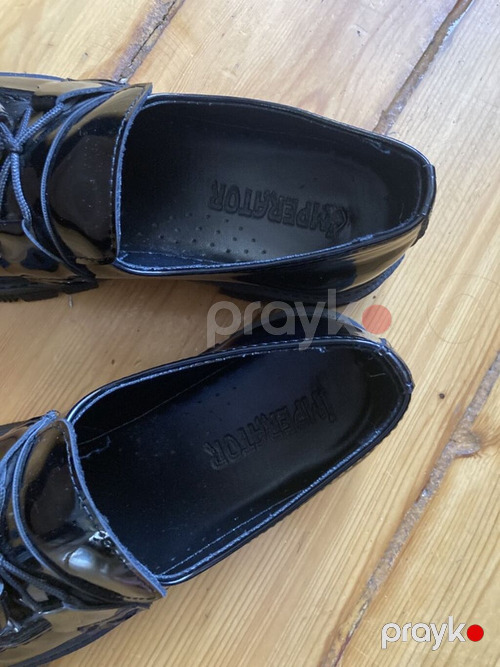 Qara laklı loafer ayaqqabılar – Kprətor (Kıperator) brendi — Ayakkabılar, Mingəçevir (3)