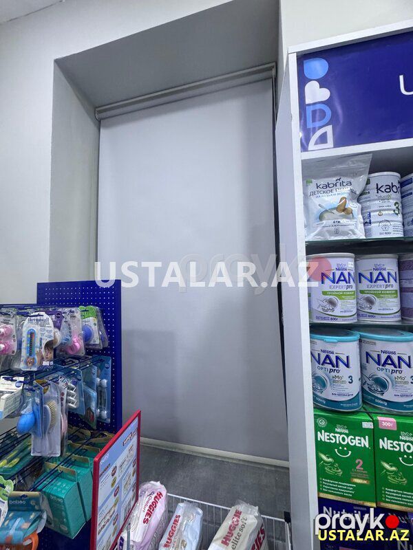 Ştor jaluz perde — Pəncərələr, qapılar, balkonlar, Bakı (4)