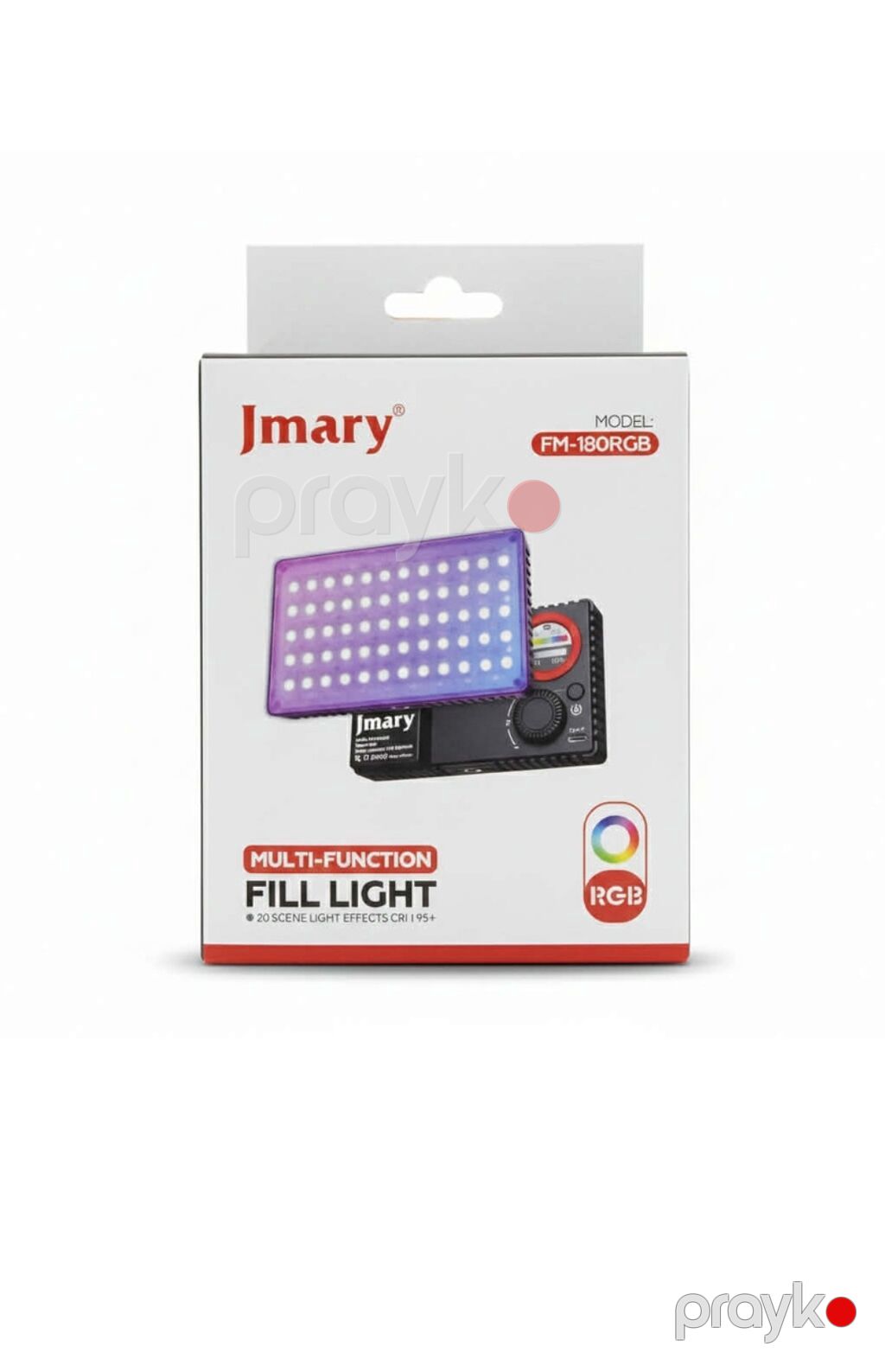 Jmary FM-180RGB – portativ RGB video işıq Xüsusiyyətlər: Jmary — İşıq avadanlığı və aksesuarlar, Qobu (7)