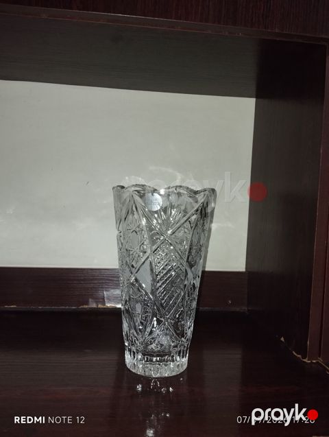 Bir vaza, Xrustal — Bakı