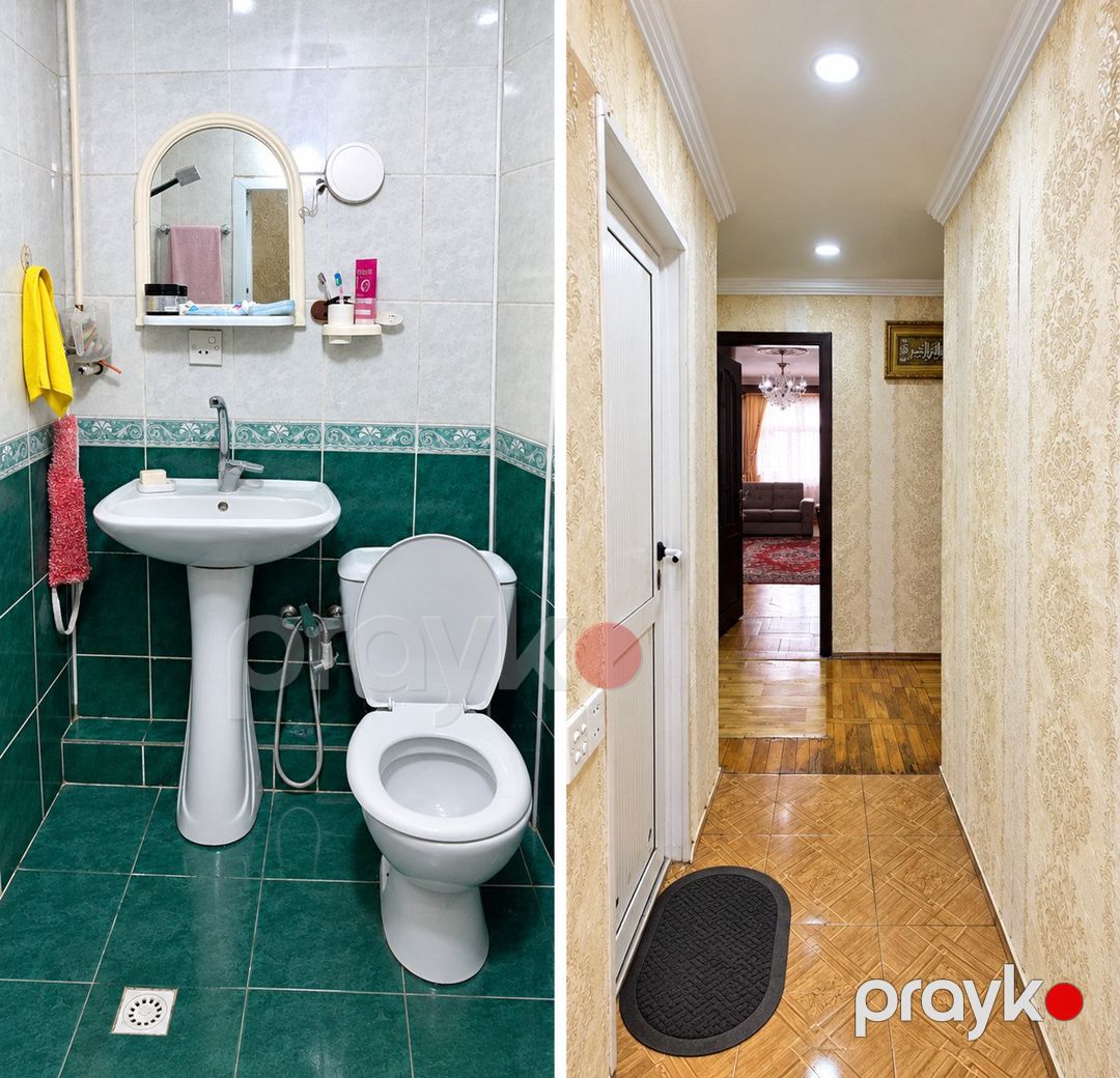 Satılır 3 otaqlı köhnə tikili 70 m² — Mənzil, Bakı (8)