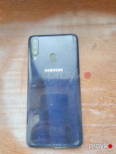 Samsung Galaxy A20s, 32 GB, rəng - Göy, Barmaq izi — Bakı