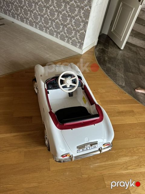 Uşaq üçün elektrikli minik maşını – klassik roadster dizaynı - Rəng — Bakı