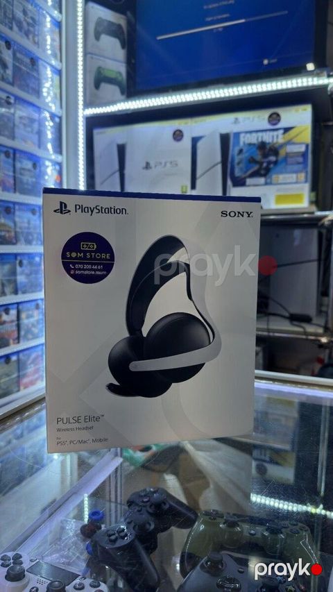 Qulaqlıq Sony Pulse Elite Sony PlayStation 5 üçün orijinal Pulse — Bakı
