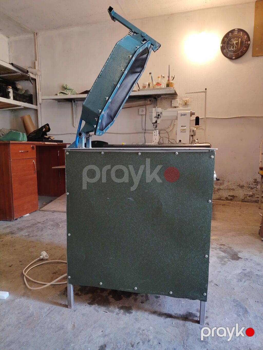 Fartuna- deri yonan. Ayaqqabı istehsalı üçün pnevmatik/vakuum tipli — Stanoklar, Saray (6)