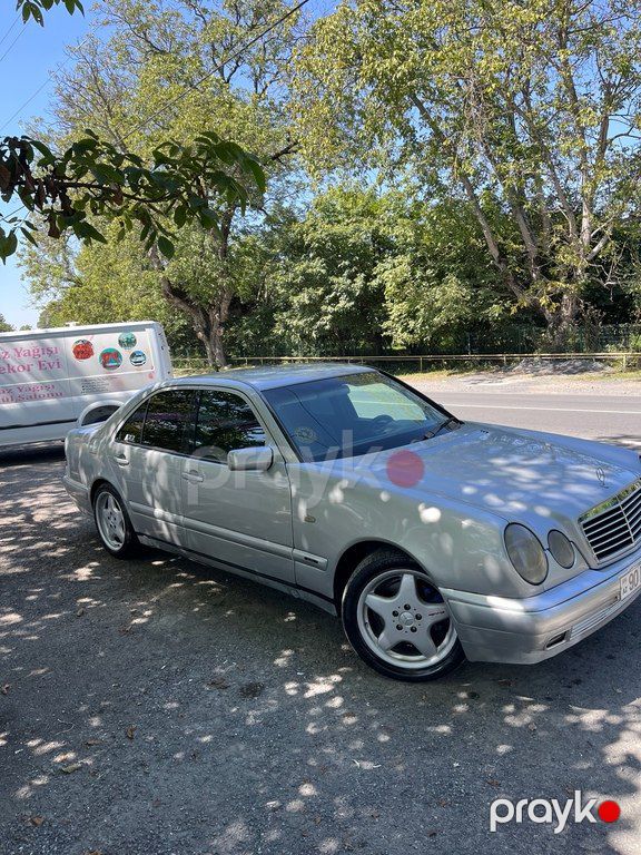 Mercedes E 240, 2.4 L, 1998 il, 350 000 km — Avtomobillər, Qəbələ (4)
