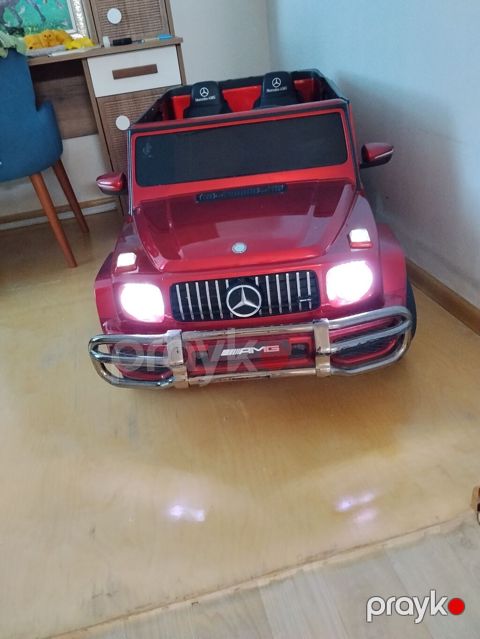 Uşaq üçün elektrikli Mercedes-Benz G-Class AMG tipli miniatür — Ceyranbatan