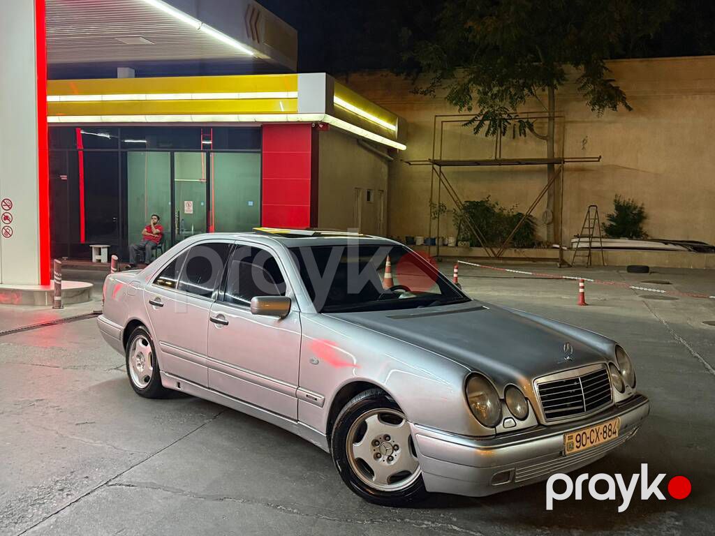 Mercedes E 200, 2.0 L, 1997 il, 450 000 km — Avtomobillər, Mingəçevir (9)
