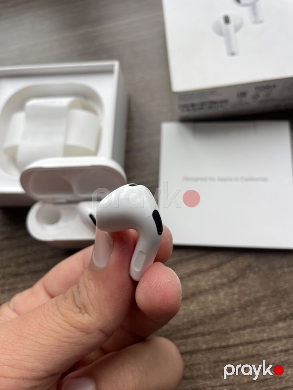Apple AirPods Apple 4 anc. Original, tam ideal veziyetde, hec bir — Qulaqcıqlar, Bakı (5)