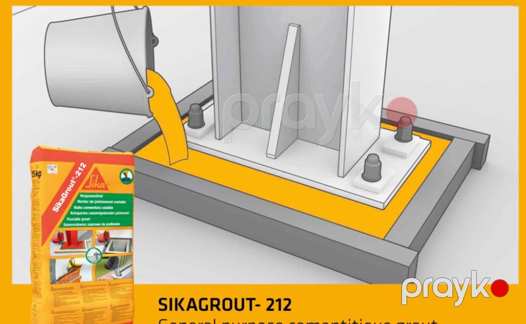 Təmir dolğusu "SikaGrout -212" — Təmir və inşaat, Bakı (5)