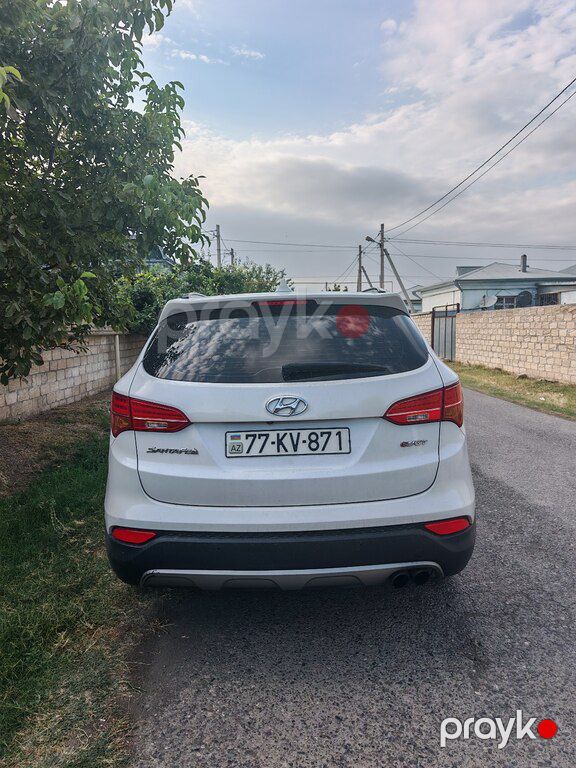 Hyundai Santa Fe, 2.0 L, 2015 il, 222 500 km — Avtomobillər, Ağdam (2)