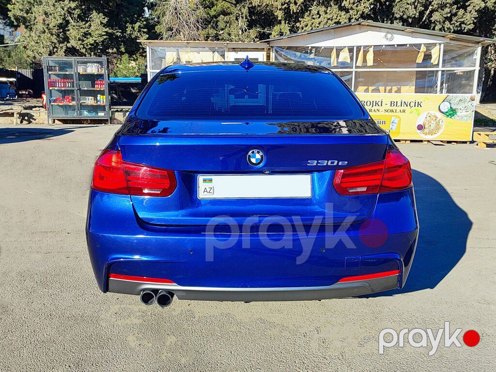 BMW 330e, 2.0 L, 7.6 kWh, 2018 il, 119 000 km — Avtomobillər, Bakı (4)