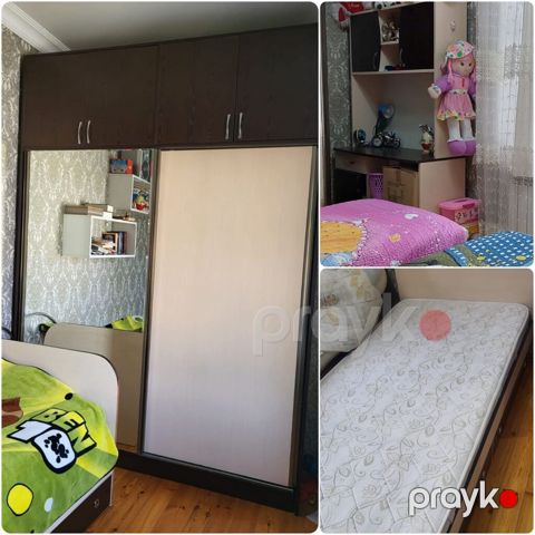 Genc odasi satilir 450 azn.Desde geniş dolab (60,//192//,2.60) +2 eded — Bakı